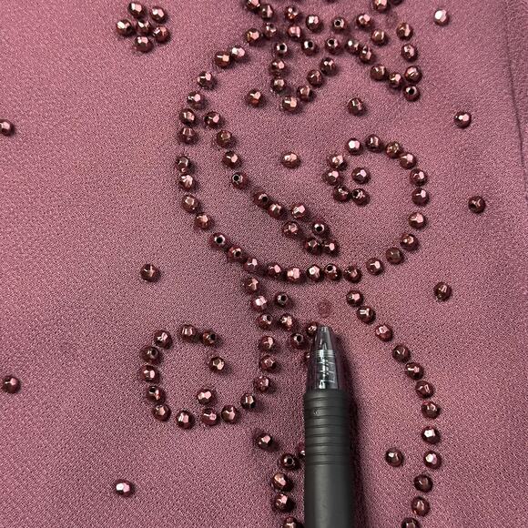 NWD R&M Richards Dark Rose 2 Piece Evening Jacket Dress Set Womens Plus Size 20W - Picture 14 of 16